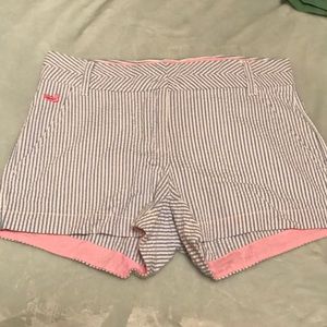 Southern Marsh seersucker shorts. Size 0